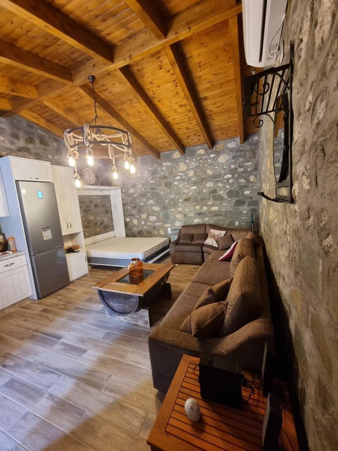 House With Big Garden And Barbeque In Nature Vourgareli Exterior foto